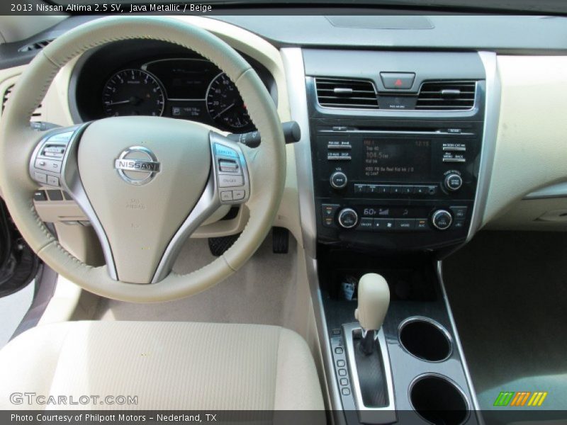 Java Metallic / Beige 2013 Nissan Altima 2.5 SV