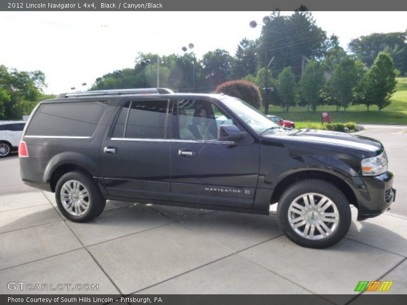 Black / Canyon/Black 2012 Lincoln Navigator L 4x4