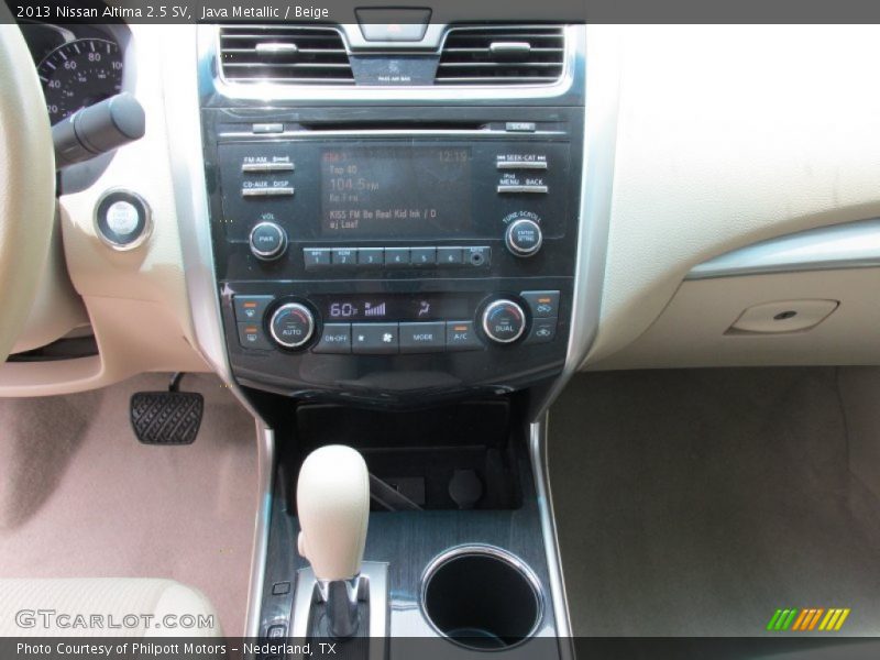 Java Metallic / Beige 2013 Nissan Altima 2.5 SV
