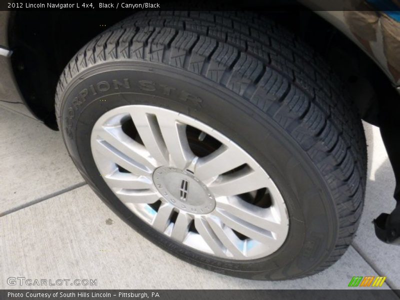 Black / Canyon/Black 2012 Lincoln Navigator L 4x4