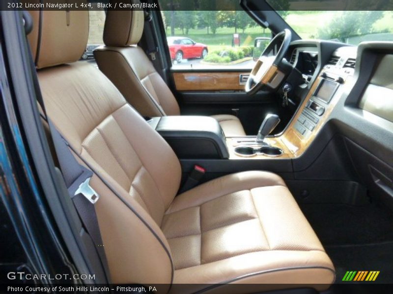 Front Seat of 2012 Navigator L 4x4