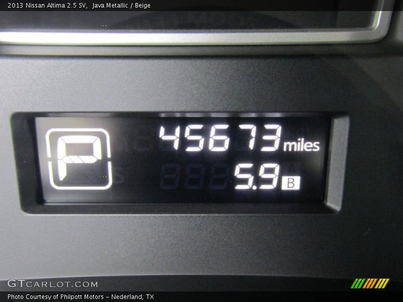 Java Metallic / Beige 2013 Nissan Altima 2.5 SV