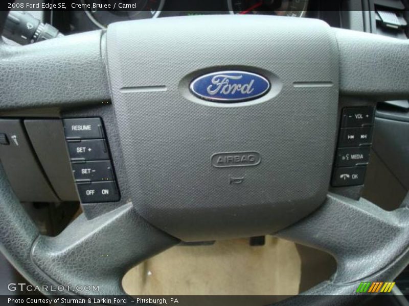 Creme Brulee / Camel 2008 Ford Edge SE