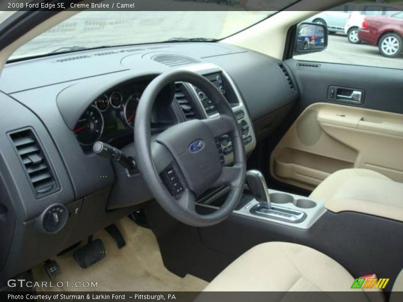 Creme Brulee / Camel 2008 Ford Edge SE