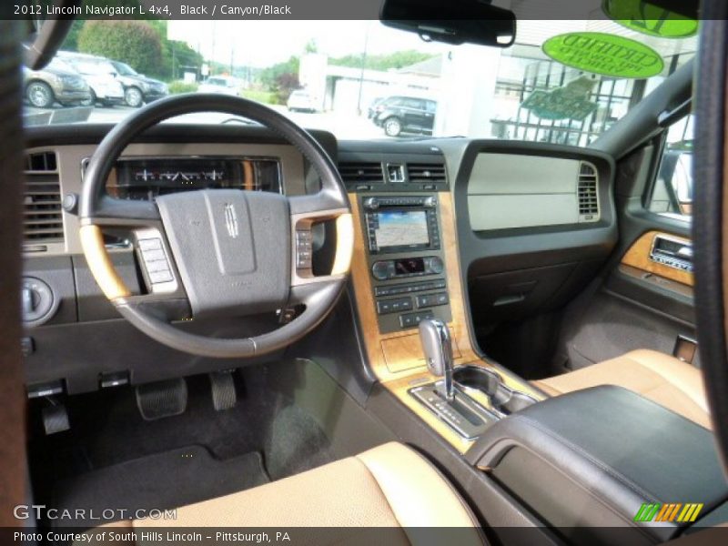 Canyon/Black Interior - 2012 Navigator L 4x4 