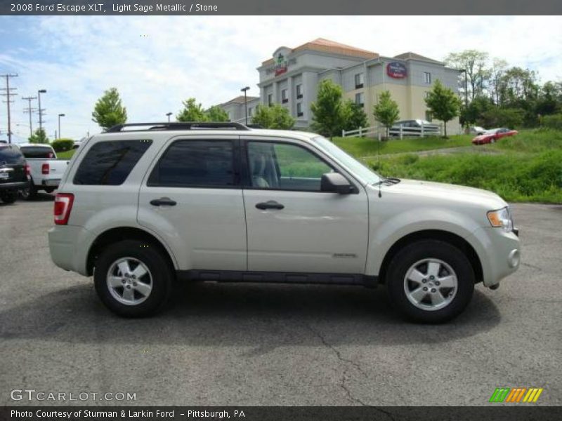 Light Sage Metallic / Stone 2008 Ford Escape XLT