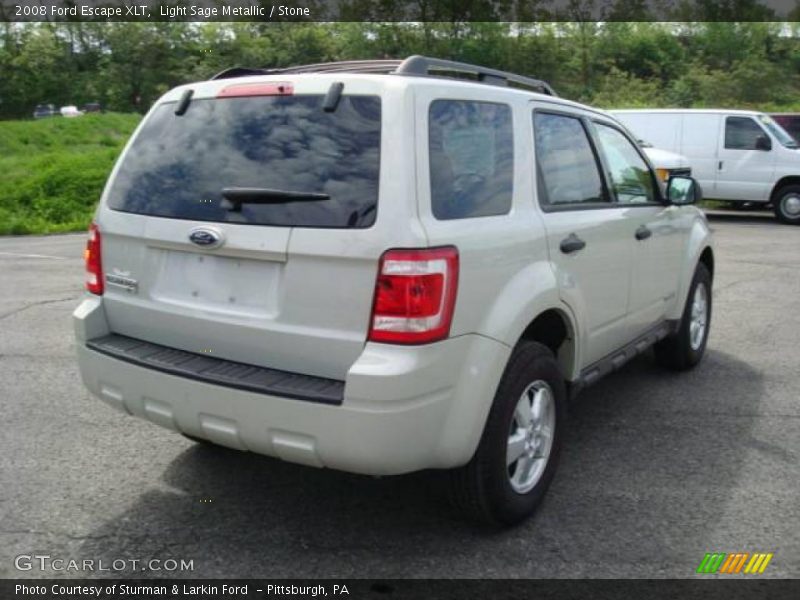 Light Sage Metallic / Stone 2008 Ford Escape XLT