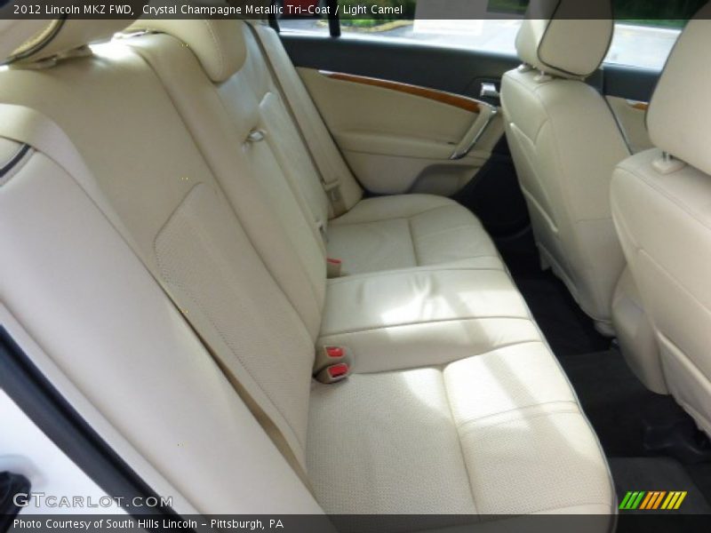Crystal Champagne Metallic Tri-Coat / Light Camel 2012 Lincoln MKZ FWD