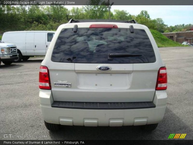 Light Sage Metallic / Stone 2008 Ford Escape XLT