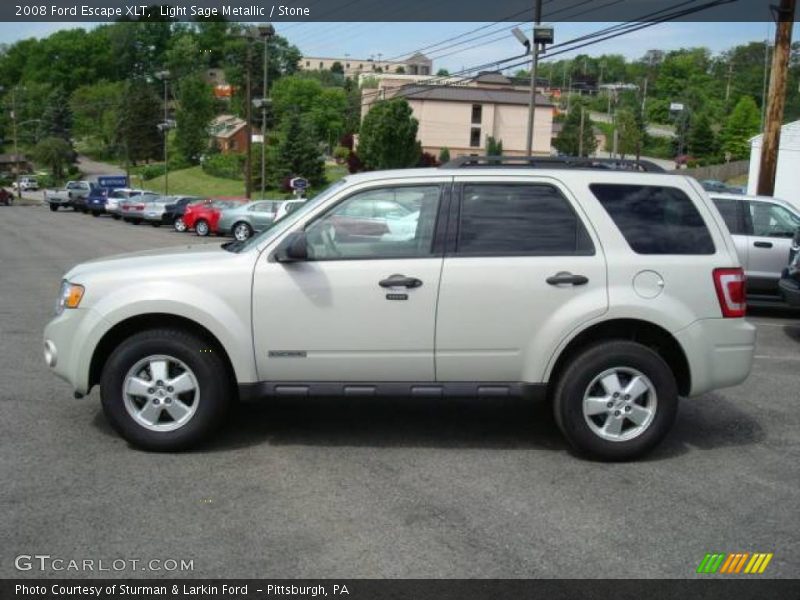 Light Sage Metallic / Stone 2008 Ford Escape XLT