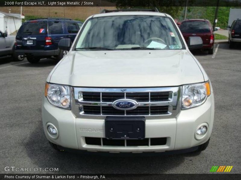 Light Sage Metallic / Stone 2008 Ford Escape XLT