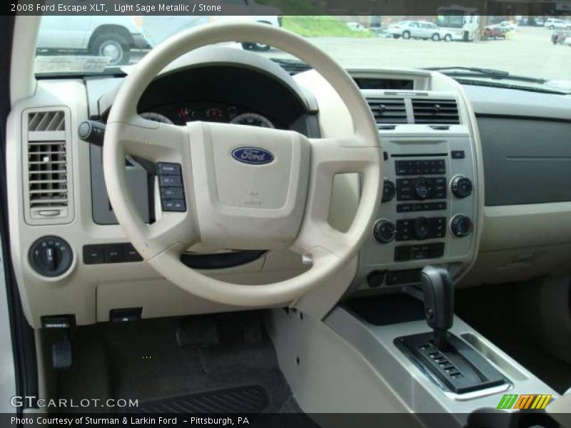 Light Sage Metallic / Stone 2008 Ford Escape XLT