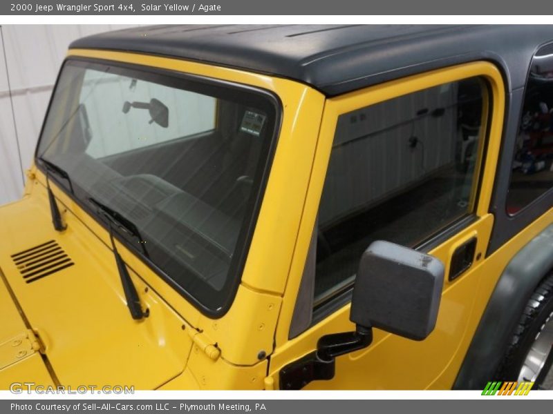 Solar Yellow / Agate 2000 Jeep Wrangler Sport 4x4