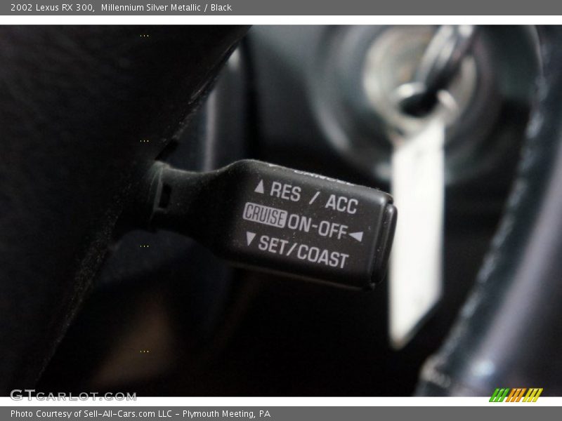 Millennium Silver Metallic / Black 2002 Lexus RX 300