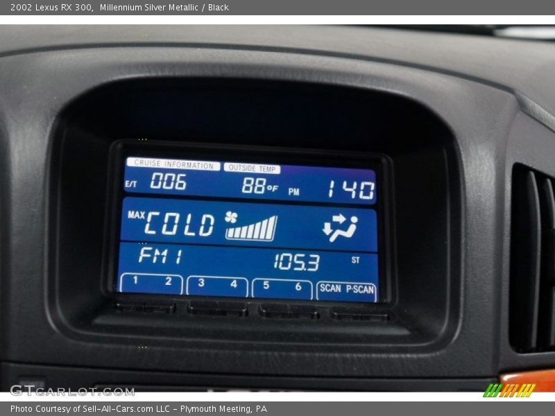 Millennium Silver Metallic / Black 2002 Lexus RX 300