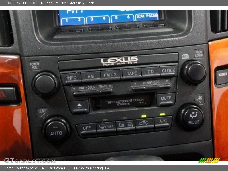 Millennium Silver Metallic / Black 2002 Lexus RX 300