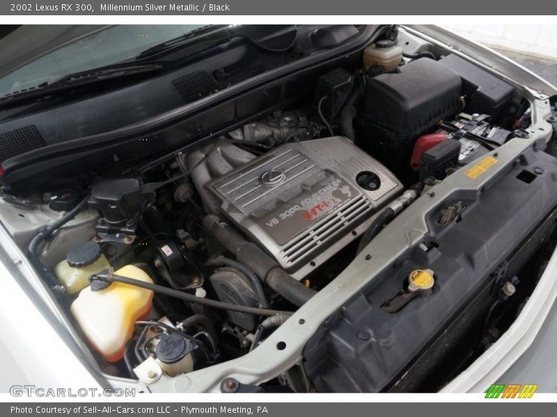 Millennium Silver Metallic / Black 2002 Lexus RX 300