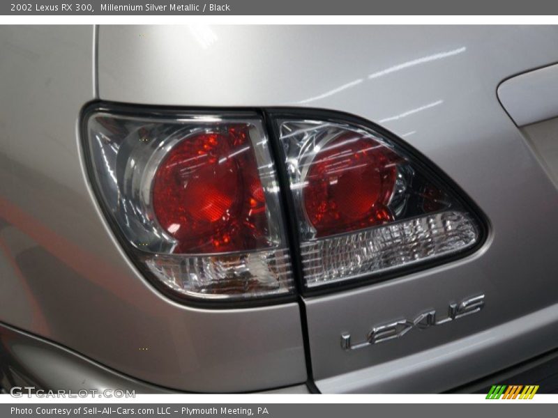 Millennium Silver Metallic / Black 2002 Lexus RX 300