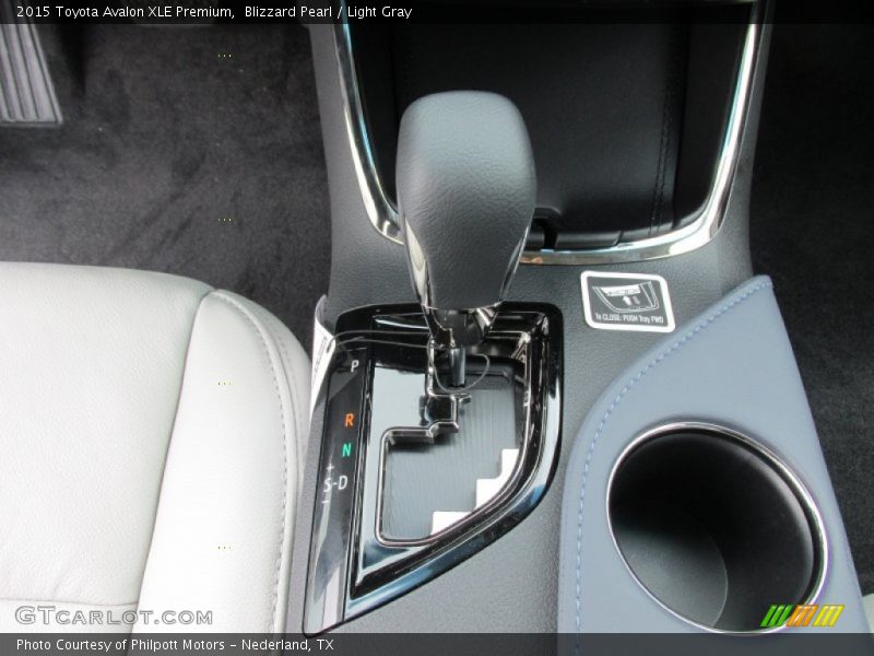 Blizzard Pearl / Light Gray 2015 Toyota Avalon XLE Premium