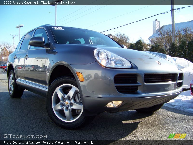 Titanium Metallic / Black 2006 Porsche Cayenne S