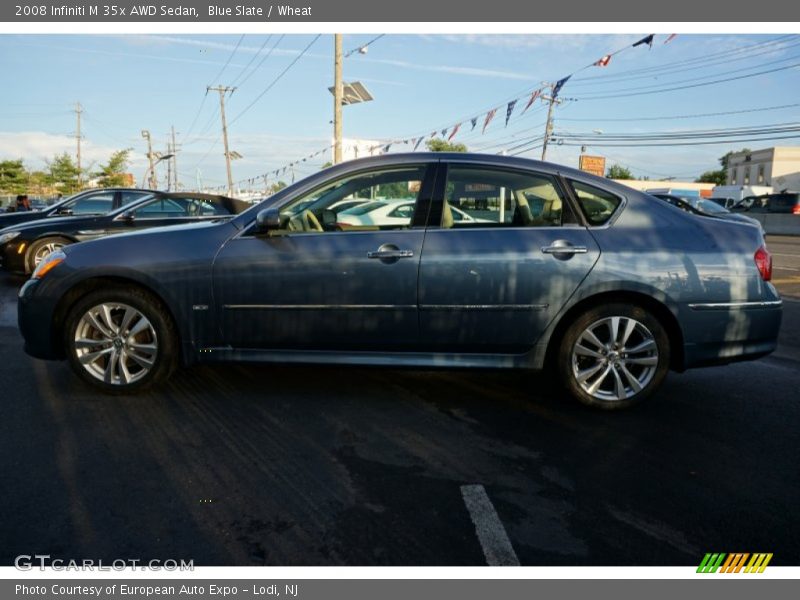 Blue Slate / Wheat 2008 Infiniti M 35x AWD Sedan