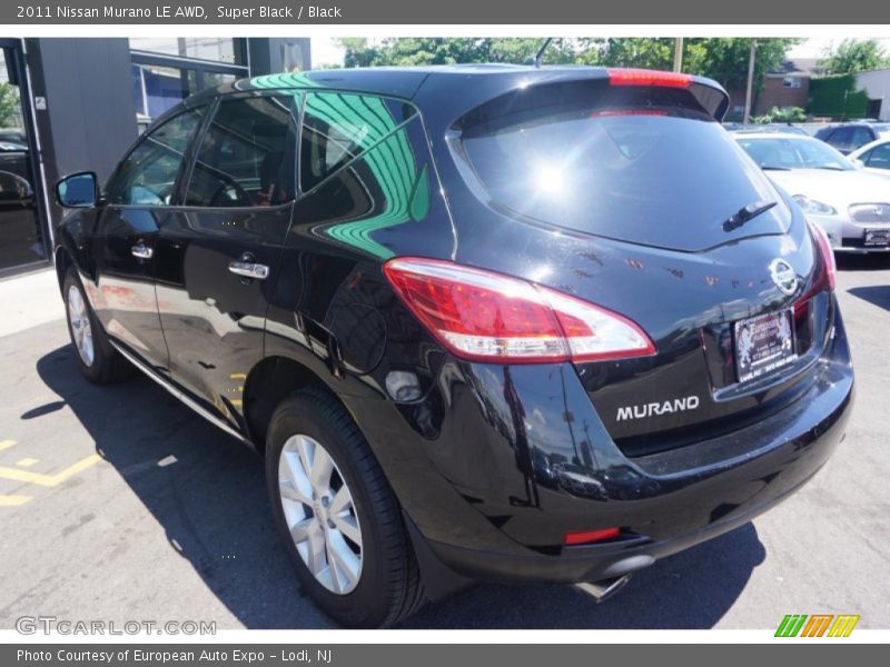 Super Black / Black 2011 Nissan Murano LE AWD