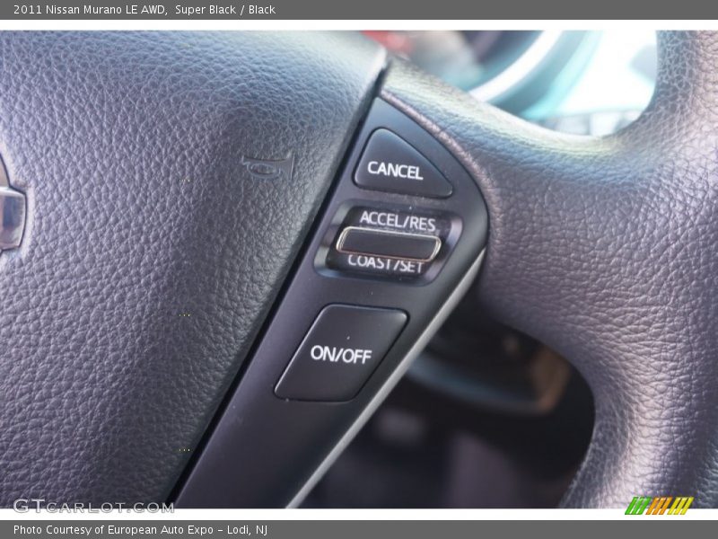 Super Black / Black 2011 Nissan Murano LE AWD