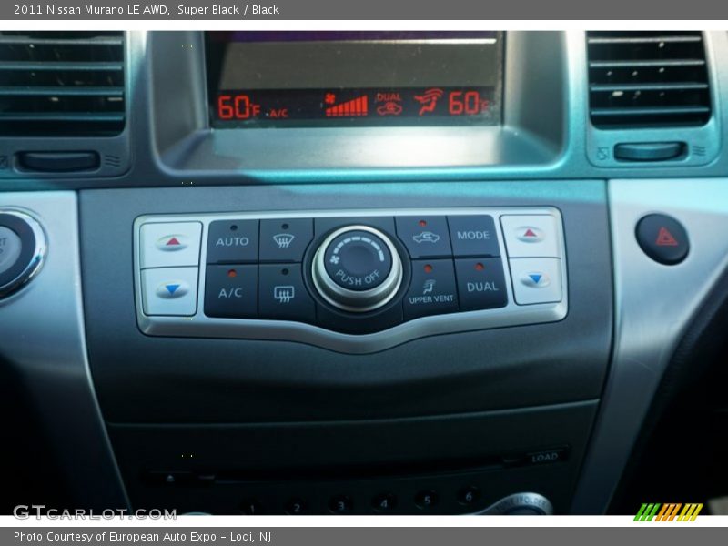 Super Black / Black 2011 Nissan Murano LE AWD