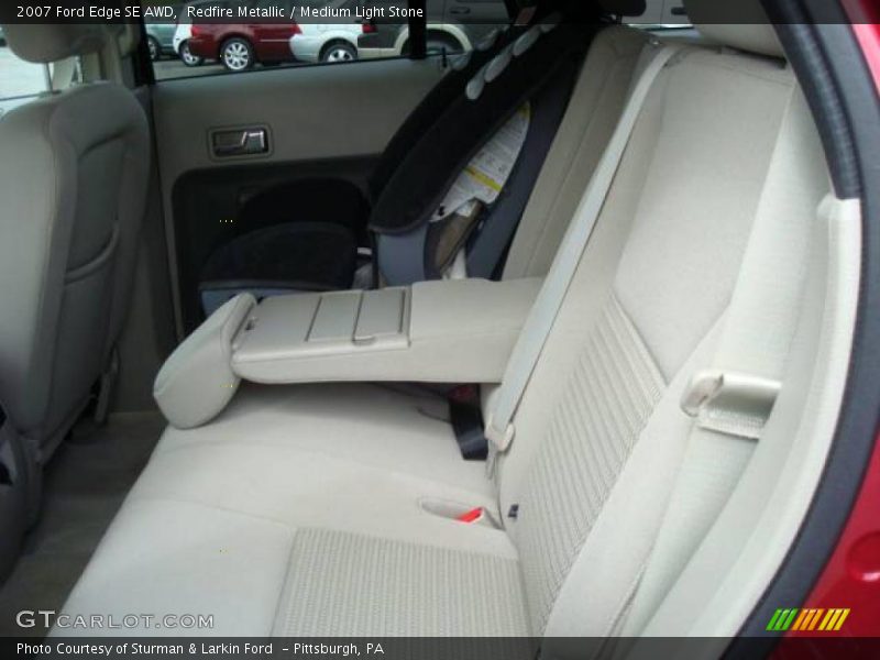 Redfire Metallic / Medium Light Stone 2007 Ford Edge SE AWD