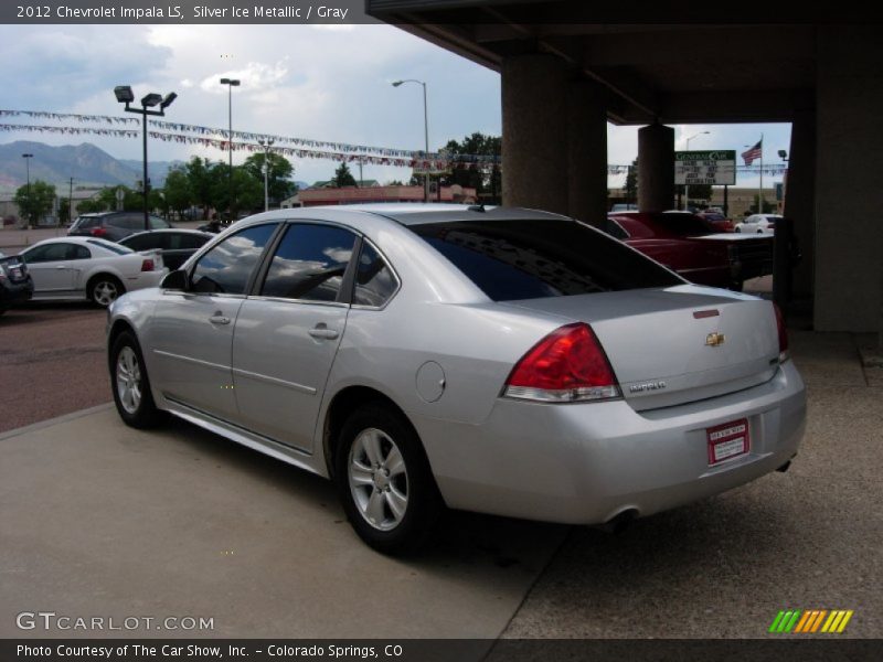 Silver Ice Metallic / Gray 2012 Chevrolet Impala LS