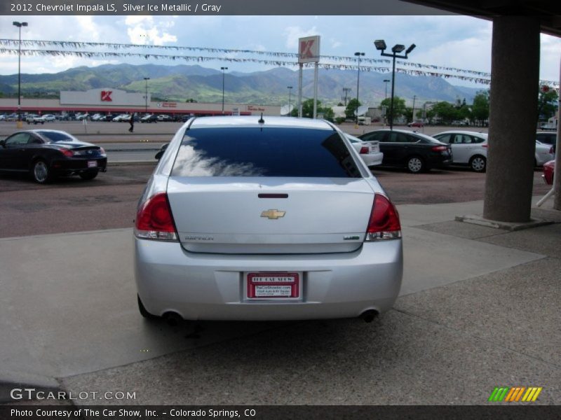 Silver Ice Metallic / Gray 2012 Chevrolet Impala LS