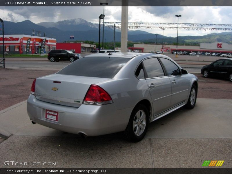 Silver Ice Metallic / Gray 2012 Chevrolet Impala LS
