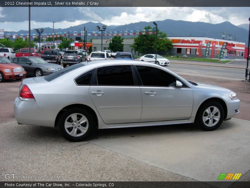 Silver Ice Metallic / Gray 2012 Chevrolet Impala LS
