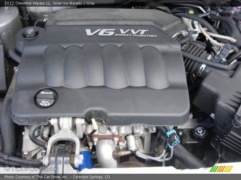 Silver Ice Metallic / Gray 2012 Chevrolet Impala LS