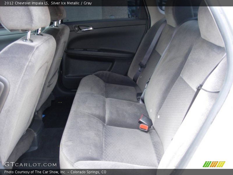 Silver Ice Metallic / Gray 2012 Chevrolet Impala LS