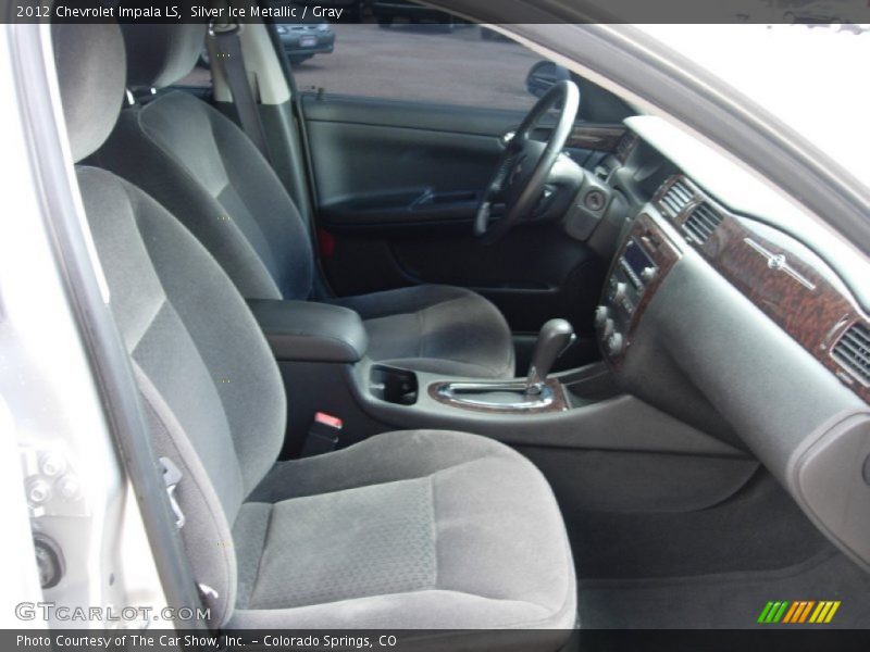 Silver Ice Metallic / Gray 2012 Chevrolet Impala LS