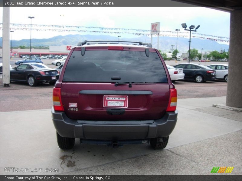 Sienna Pearl / Agate 2001 Jeep Grand Cherokee Laredo 4x4