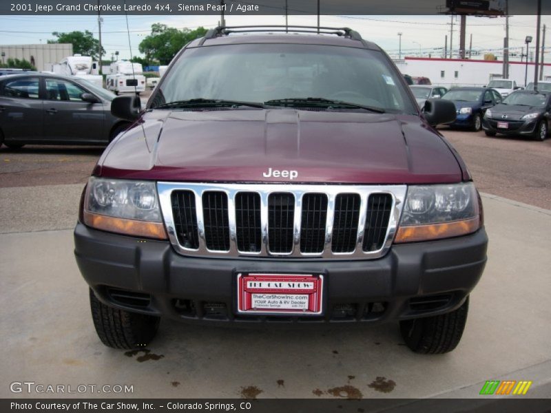 Sienna Pearl / Agate 2001 Jeep Grand Cherokee Laredo 4x4