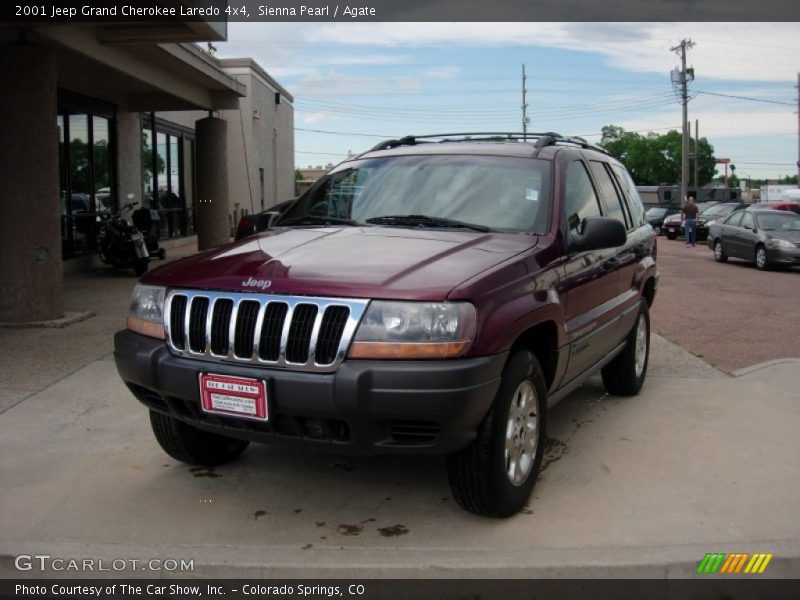 Sienna Pearl / Agate 2001 Jeep Grand Cherokee Laredo 4x4