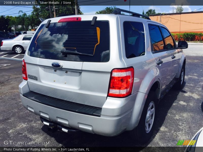 Silver Metallic / Stone 2008 Ford Escape XLS