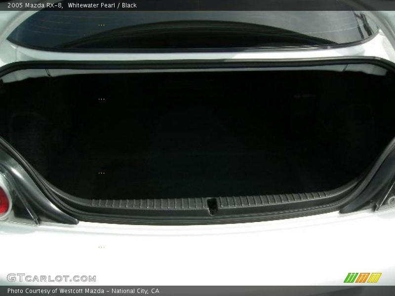 Whitewater Pearl / Black 2005 Mazda RX-8