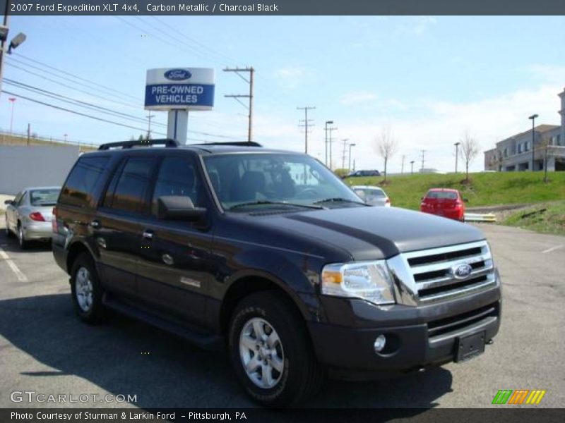 Carbon Metallic / Charcoal Black 2007 Ford Expedition XLT 4x4