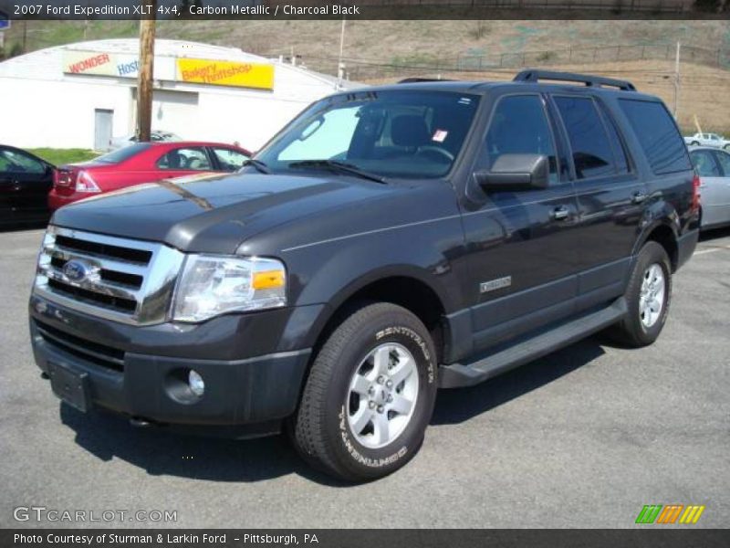 Carbon Metallic / Charcoal Black 2007 Ford Expedition XLT 4x4
