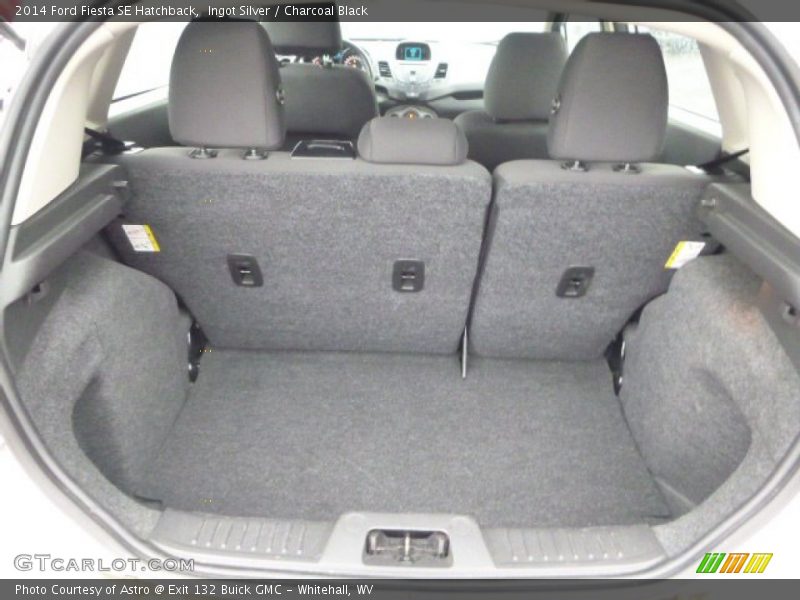 Ingot Silver / Charcoal Black 2014 Ford Fiesta SE Hatchback