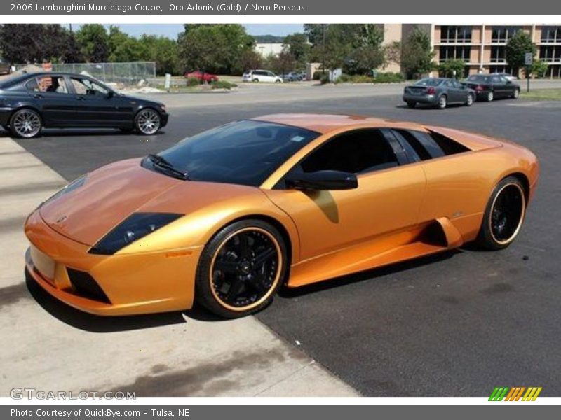 Front 3/4 View of 2006 Murcielago Coupe