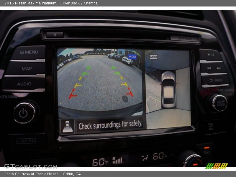 Controls of 2016 Maxima Platinum