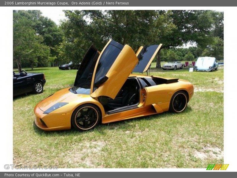 Oro Adonis (Gold) / Nero Perseus 2006 Lamborghini Murcielago Coupe