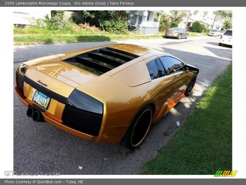 Oro Adonis (Gold) / Nero Perseus 2006 Lamborghini Murcielago Coupe