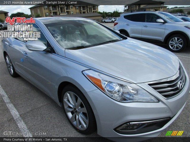 Starlight Silver / Camel 2015 Hyundai Azera Limited