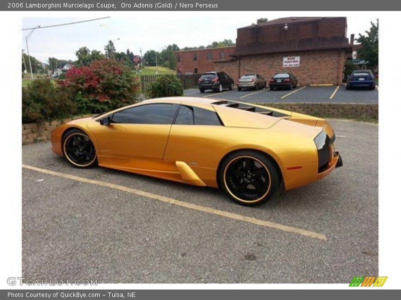 Oro Adonis (Gold) / Nero Perseus 2006 Lamborghini Murcielago Coupe